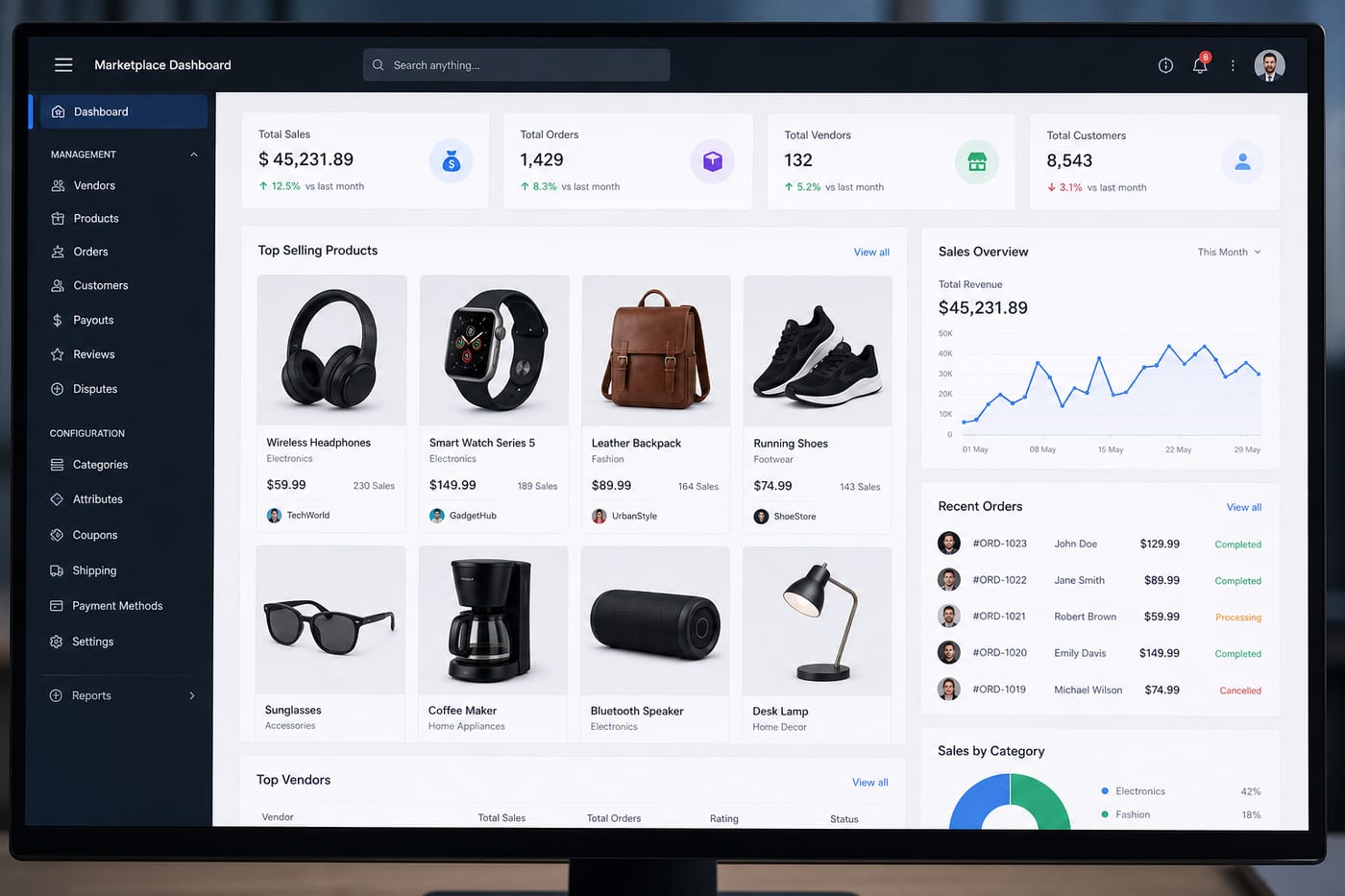 Launching a Scalable Multi-Vendor Marketplace